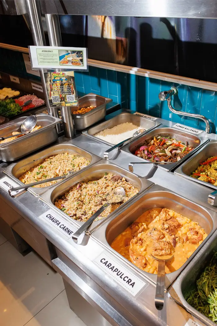 Comida gratis en tenedor libre